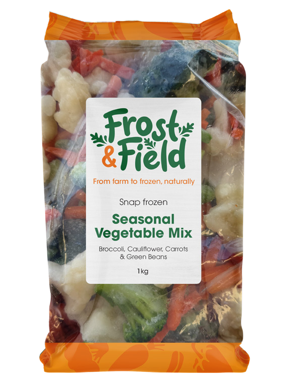 Frost & Field Seasonal Vegetable Mix, 1kg bag (coming soon)